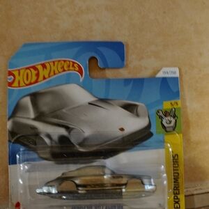 Hot Wheels Gold Porsche-Style Kids Toy Car